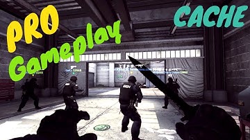 CS:GO - PRO Gameplay CACHE Competitive ( 2017 )