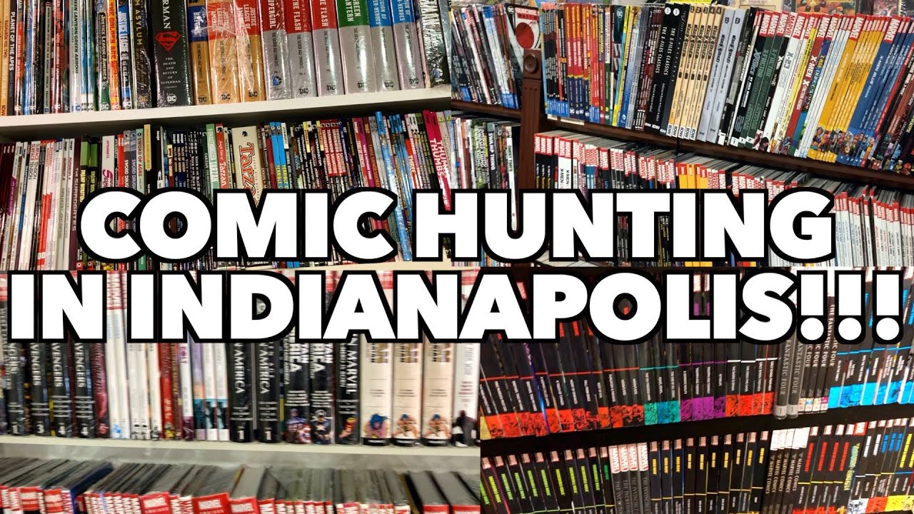 Graphic Novel Hunting in Indianapolis! - YouTube