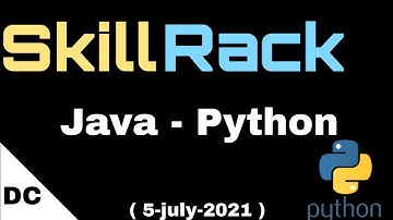 Java - Python | skillrack daily challenge