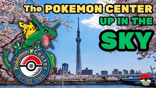 NEW videos! Pokemon Center tour : Sky Tree Town! (For Rayquaza lovers)