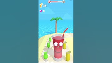 Juice Run 3D gameplay All levels Android iOS #shorts #gaming #youtubeshorts