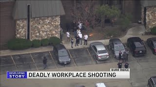 1 dead, 1 wounded in Burr Ridge office shooting