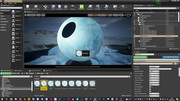 UE4 - Ice and Snow Materials Instances Variation Demo