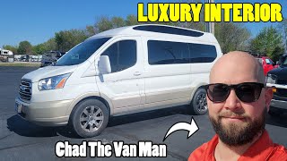 Inside A Twin-Turbo LUXURY VAN! 2019 Ford Transit | Chad The Van Man by Paul Sherry Conversion Vans 658 views 1 month ago 6 minutes, 45 seconds