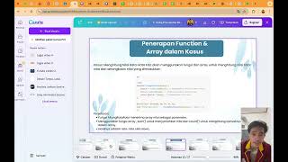 Video 5 | materi function & Array PHP