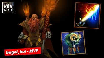 HoN Pyromancer DAWNBRINGER with KULDRA