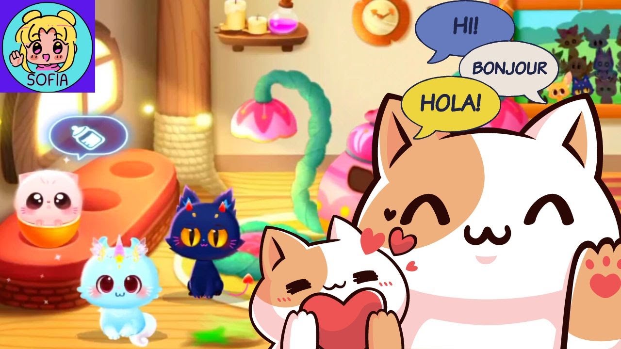 Mundo de Gatitos Juego BABYBUS Mejores juegos de gatitos😺 Juegos