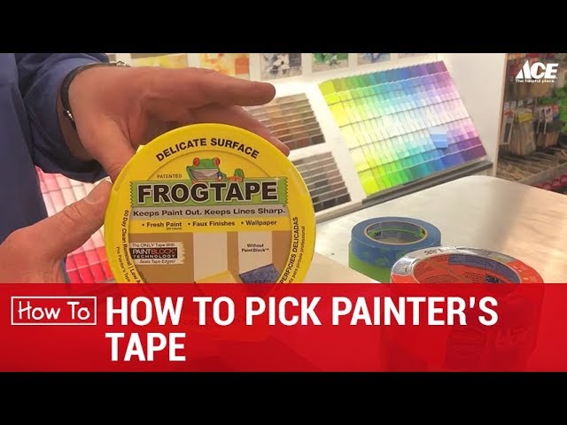 How To Choose And Use Painter's Tape