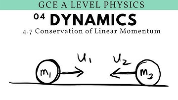 GCE A Level Physics | Conservation of Linear Momentum (Dynamics Chapter)