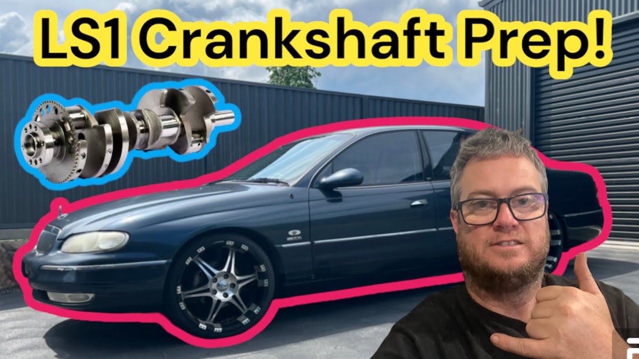 How to linish your LS1 crankshaft at home LS1 WH caprice engine build