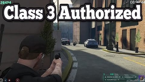 Class 3 Authorized | No-Pixel 3.1