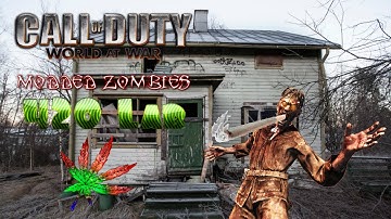 World at War Modded Zombies - 420 Laboratory!