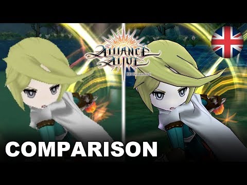 The Alliance Alive HD Remastered - Comparison Trailer - 3DS vs HD (PS4, Nintendo Switch, PC) (EU)