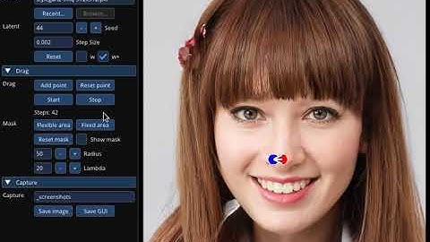DraGAN AI-Powered Image Editor (Accelerated Demo)