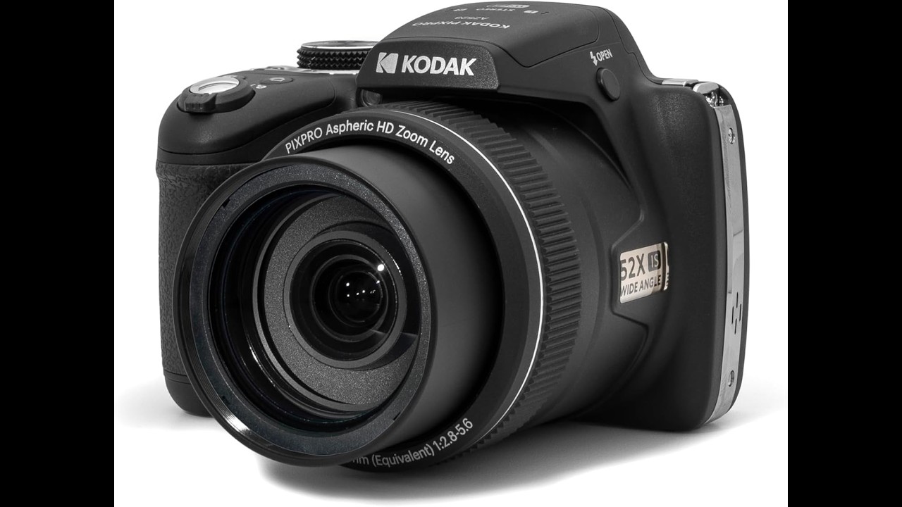 Review: Kodak PIXPRO AZ528 – 52x Zoom Budget Camera - YouTube