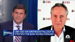 UBS CEO on quarterly results, Archegos fallout, tech-led strategy shift and more