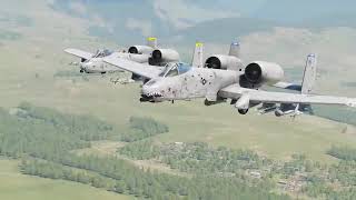 FLYING THE MOST REALISTIC A 10 SIMULATOR!   DCS World A 10C II Gameplay