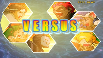 (PS4) Marvel vs Capcom 2 Morrigan War Machine Ryu arcade mode