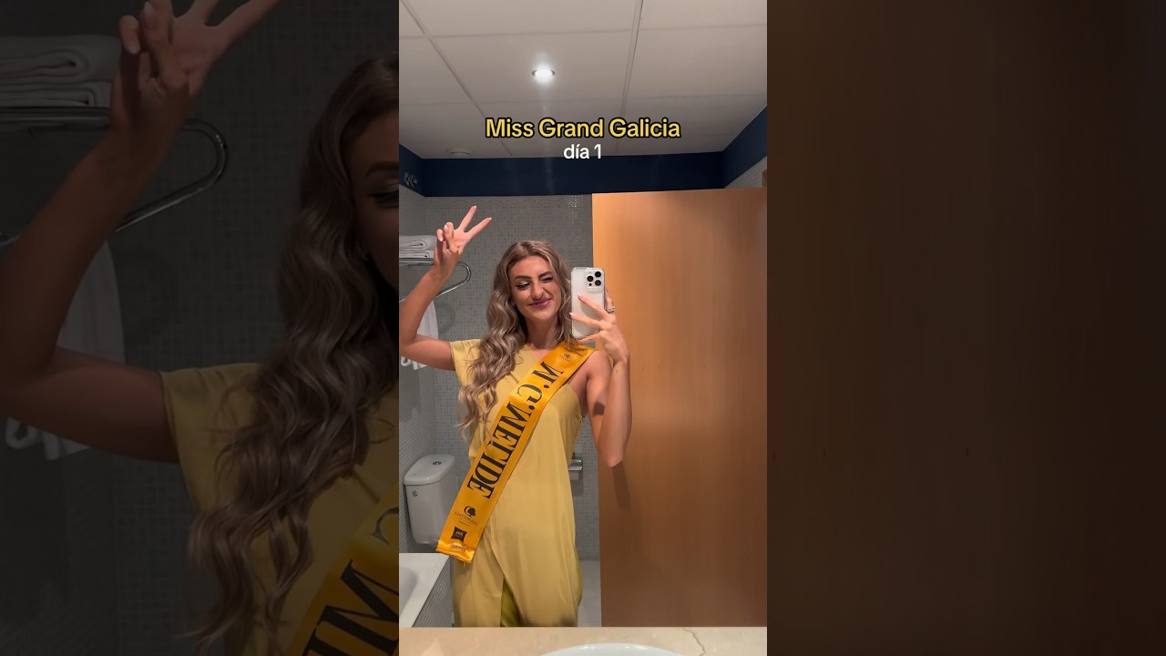 MISS GRAND GALICIA 2023 día 1 #shorts