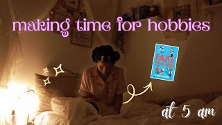 Waking Up At 5 Am To Read Cozy Mornings, Reading Fake Skating Review