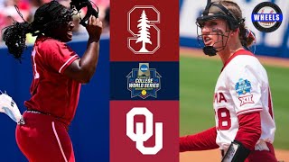 #9 Stanford vs #1 Oklahoma | Women's College World Series Opening Round | 2023 College Softball
