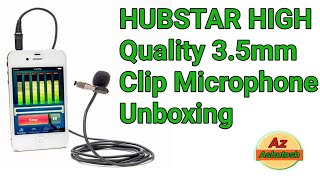 Hubstar High Quality 3.5Mm Clip Microphone Collar Mike For Voice
