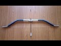 Как сделать лук из ПВХ трубы / How to make a bow out of PVC pipe