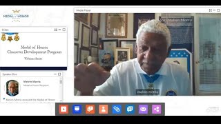 Medal of Honor Recipient Melvin Morris Webinar Interview