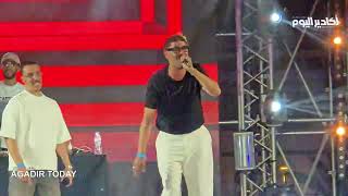  Lartiste et benny adam    يلهبون  منصة تيميثار اكادير 