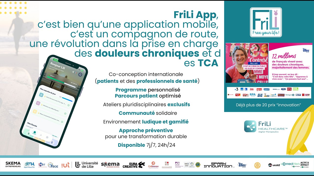 Youtube Video: Découvrez FriLi App et redevenez acteur de votre mieux-être !