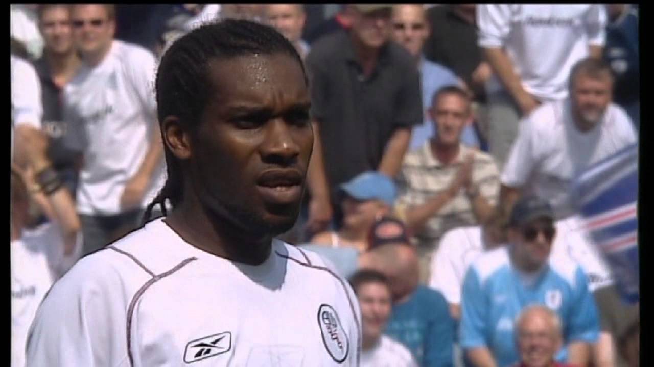 Jay Jay Okocha Brilliant Birthday Brace Against Charlton Youtube