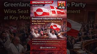 Greenland Independence Push Gains Power 🚨 Wins Seat in Denmark