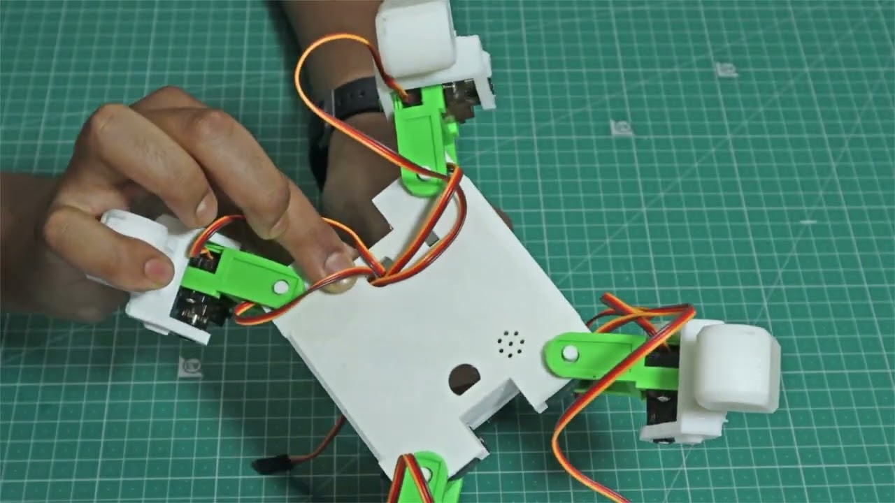 How to assemble quad robot | 