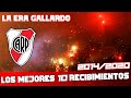 Los 10 MEJORES RECIBIMIENTOS de River Plate en la Era GALLARDO