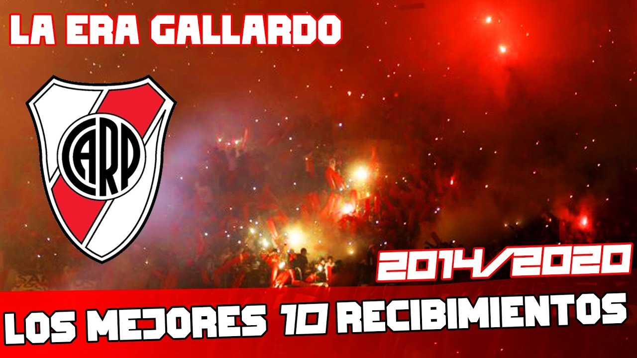 Los 10 MEJORES RECIBIMIENTOS de River Plate en la Era GALLARDO - YouTube