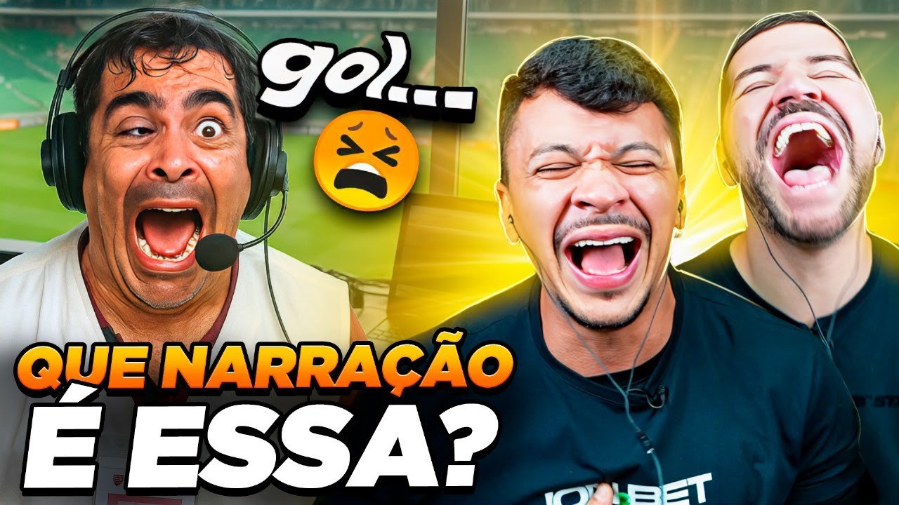 O NARRADOR MAIS ENGRAÇADO DE TODOS OS TEMPOS 🤣🤣 gol dos inscritos