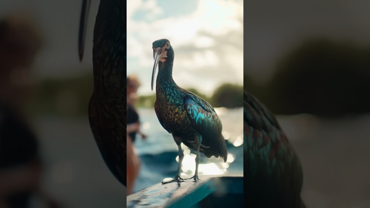 Massive Sea Bird Caught on Tourist Camera Shocking Footage Goes Viral 