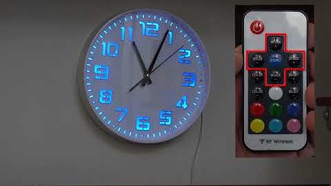 CX5416 LED Wall Clock