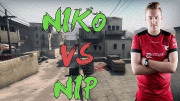 CSGO: POV mouz NiKo vs NiP (25/11) dust2 @ ECS Season 2 EU