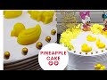 Pineapple cake|| Perfect pineapple cake recipe || പൈനാപ്പിൾ കേക്ക് || Easy pineapple cake recipe ||