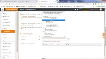 Moodle: Cómo crear preguntas aleatorias por categorias y subcategorias