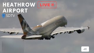 Heathrow Airport Live  - EGLL-LHR -  11th May  2024 - Saturdays