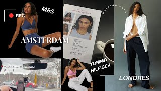 Modelando para Tommy Hilfiger y M&S 🥹/ Amsterdam Y Londres 🚊 🫀