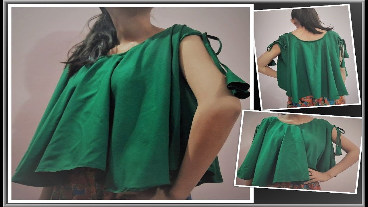 Free Style Circular Top Cutting & Stitching DIY YouTube