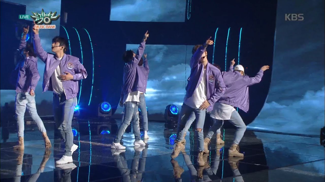 뮤직뱅크 - GOT7, 남성미 넘치는 카리스마 폭발 ‘Fly’.20160401