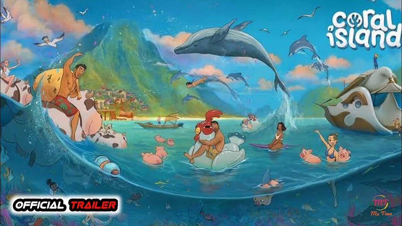 Coral Island (Official Trailer) New PC I PS4 I PS5 I Xbox Simulation Games Announcement Trailer