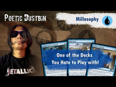 MTG Arena Standard Deck - Mono Blue Mill with Teferi's Tutelage, Maddening Cacophony and Ruin Crab