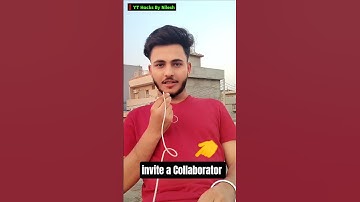 Youtube New Update invite a Collaborator #shorts