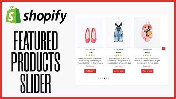 How To Make A Featured Product Slider On Shopify | Simple In (2025)