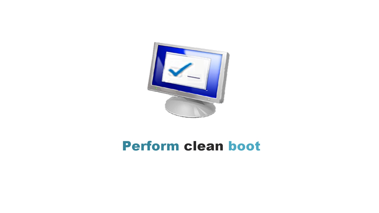 Please perform a windows clean boot roblox